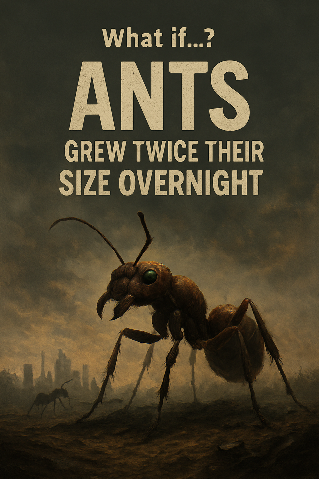 What If? Ants Grew Twice Their Size Overnight.