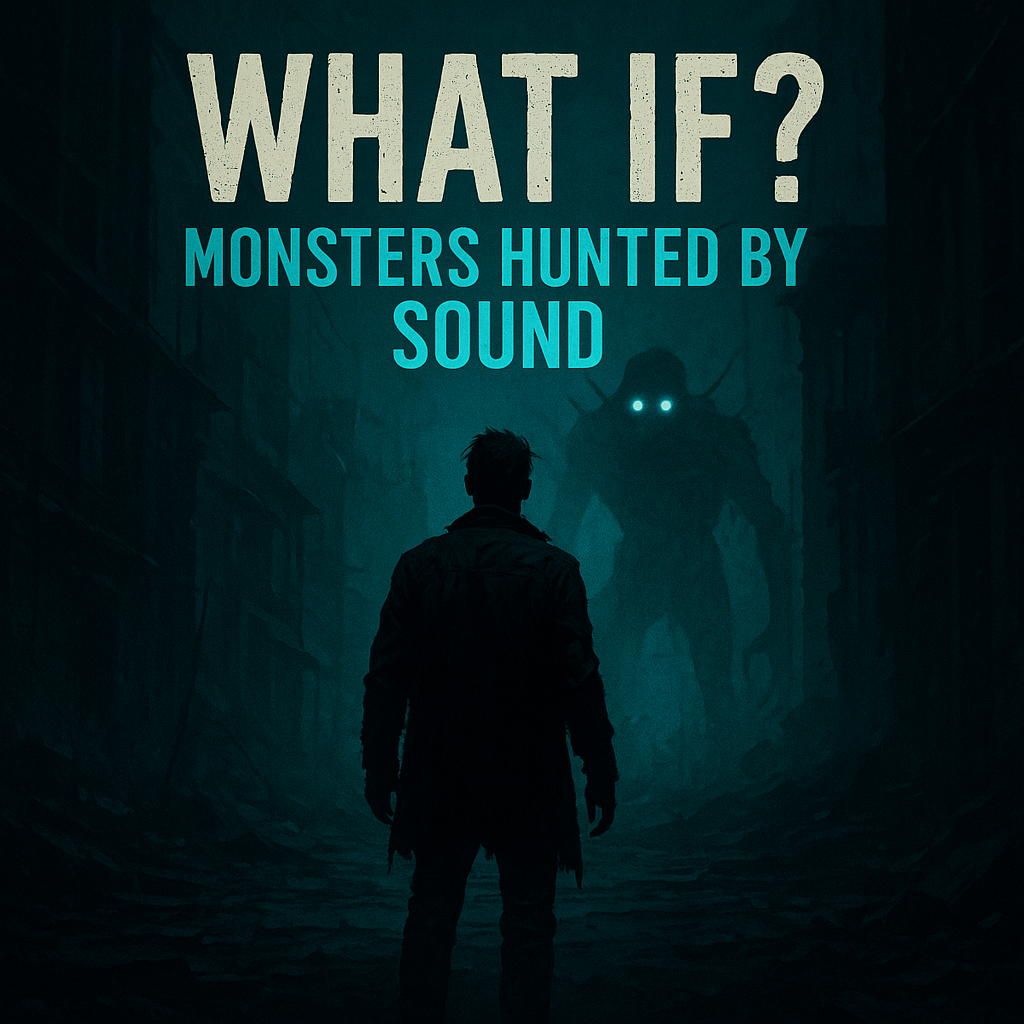 What if? Monsters hunted by sound.